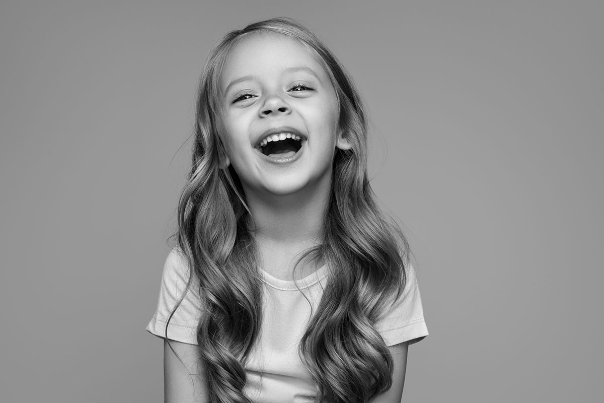 Girl smiling after Angel Aligner treatment